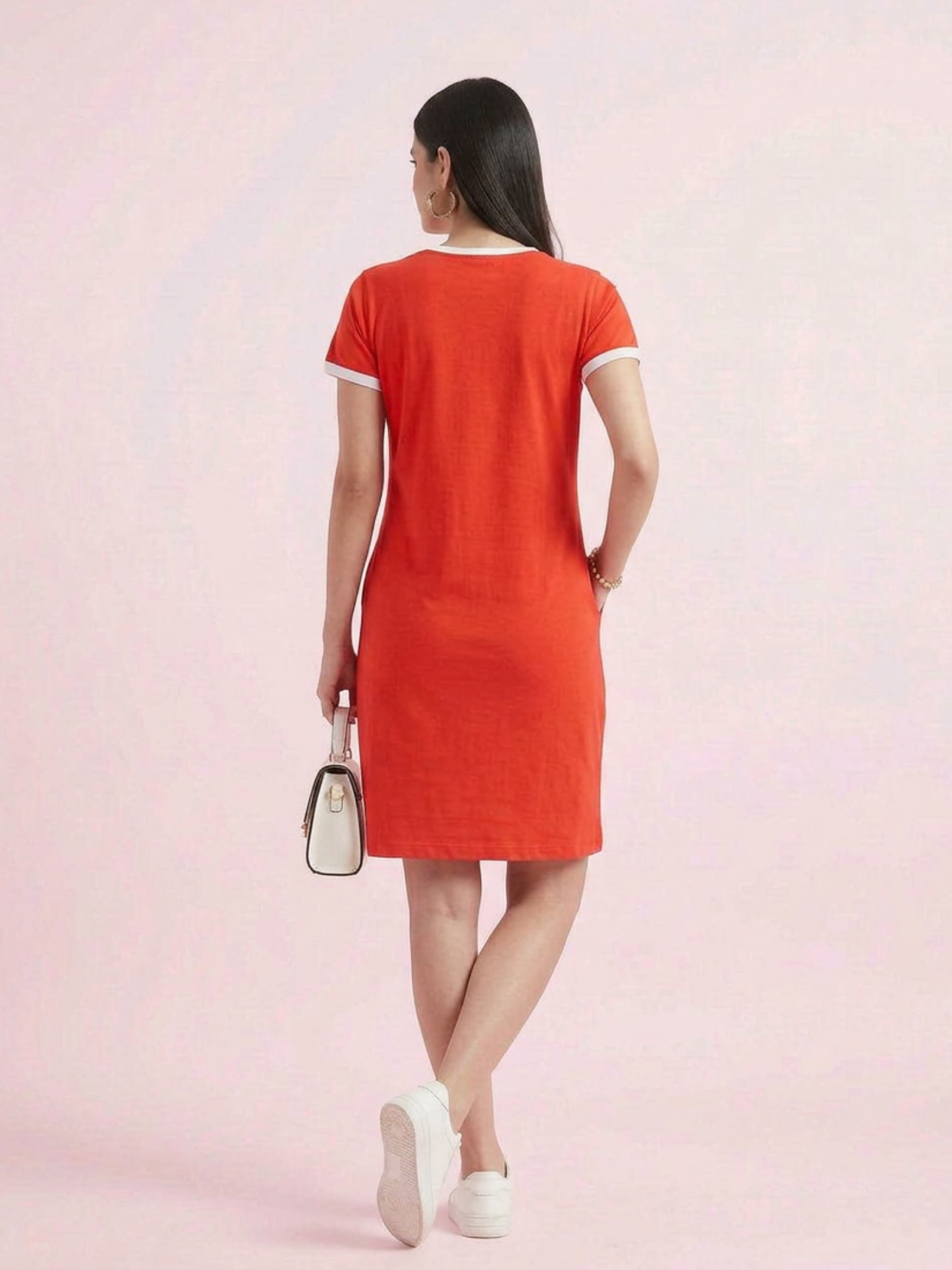 Women Red All Day T-shirt