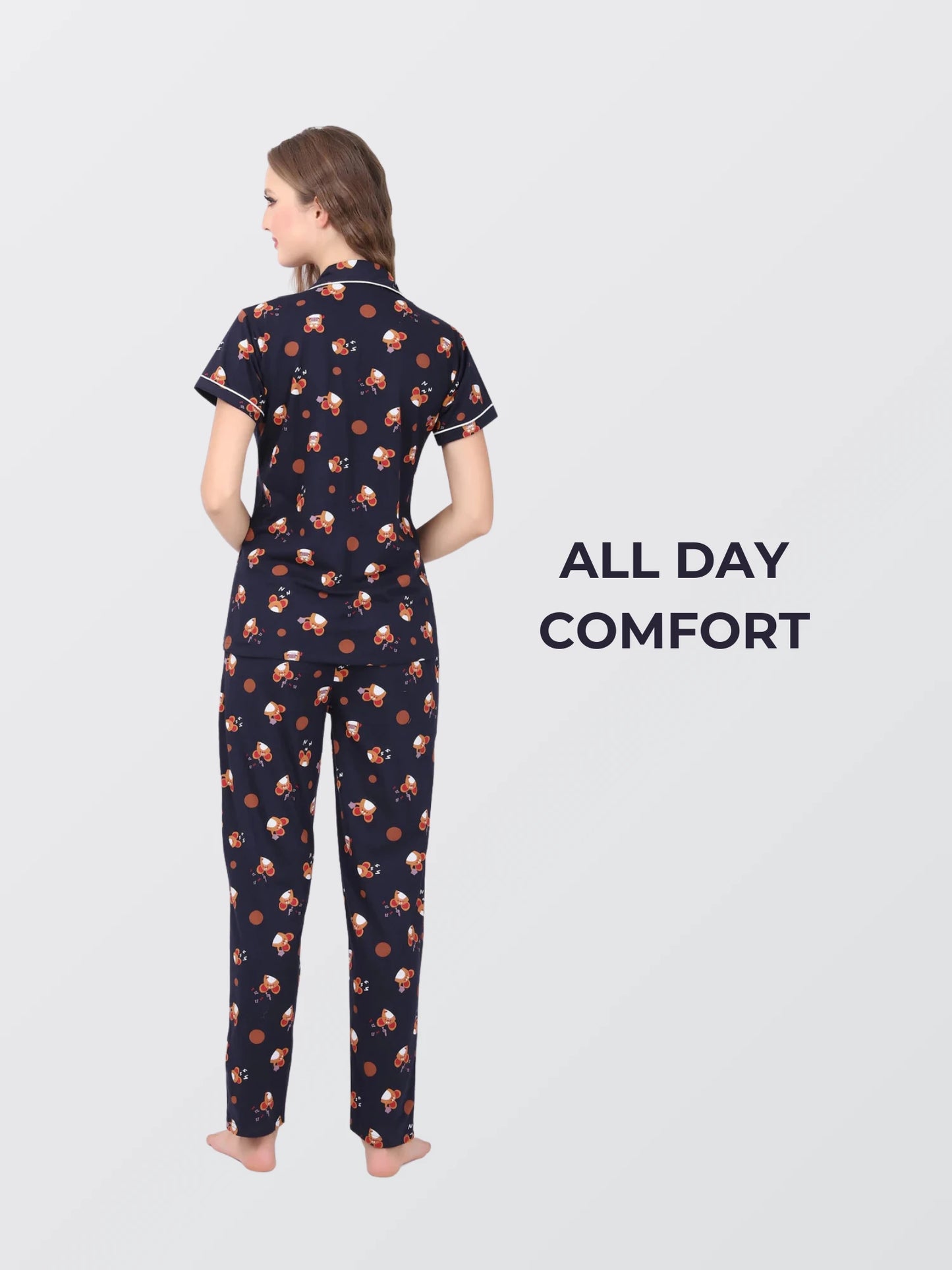 All Day T-Shirt And Pyjama Set