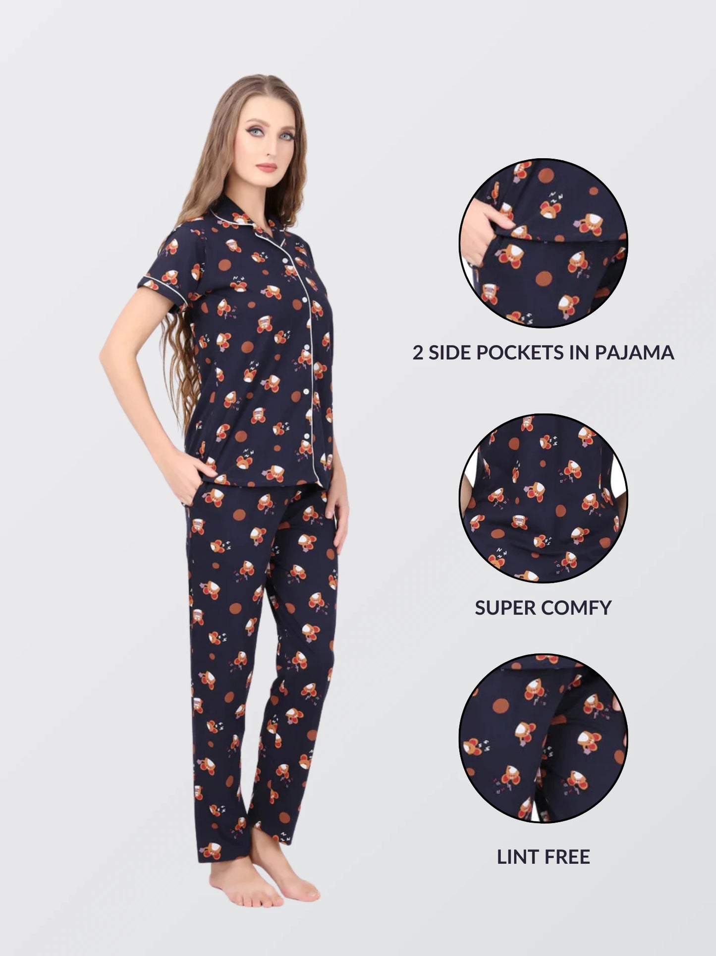 All Day T-Shirt And Pyjama Set