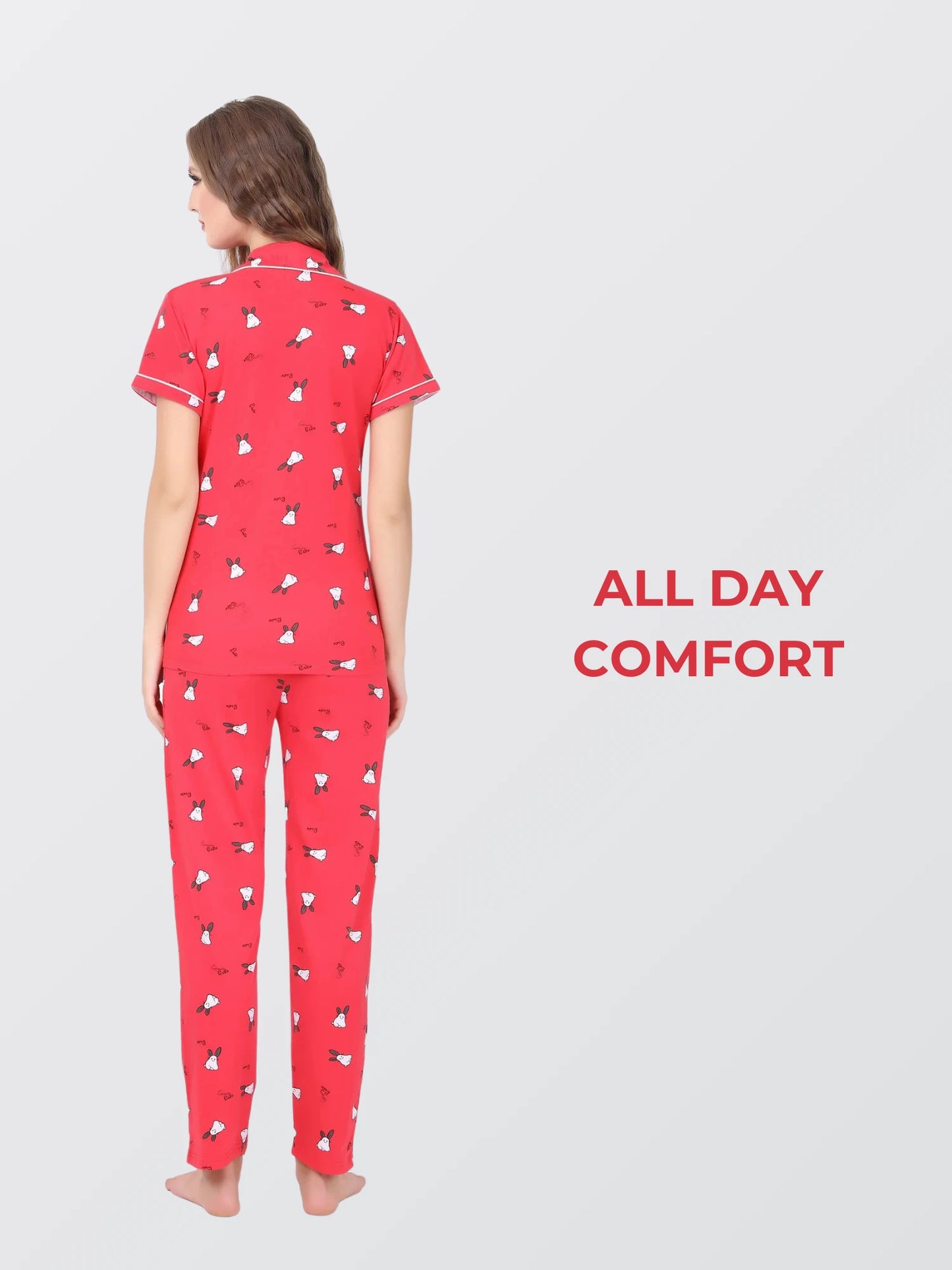 All Day T-Shirt And Pyjama Set