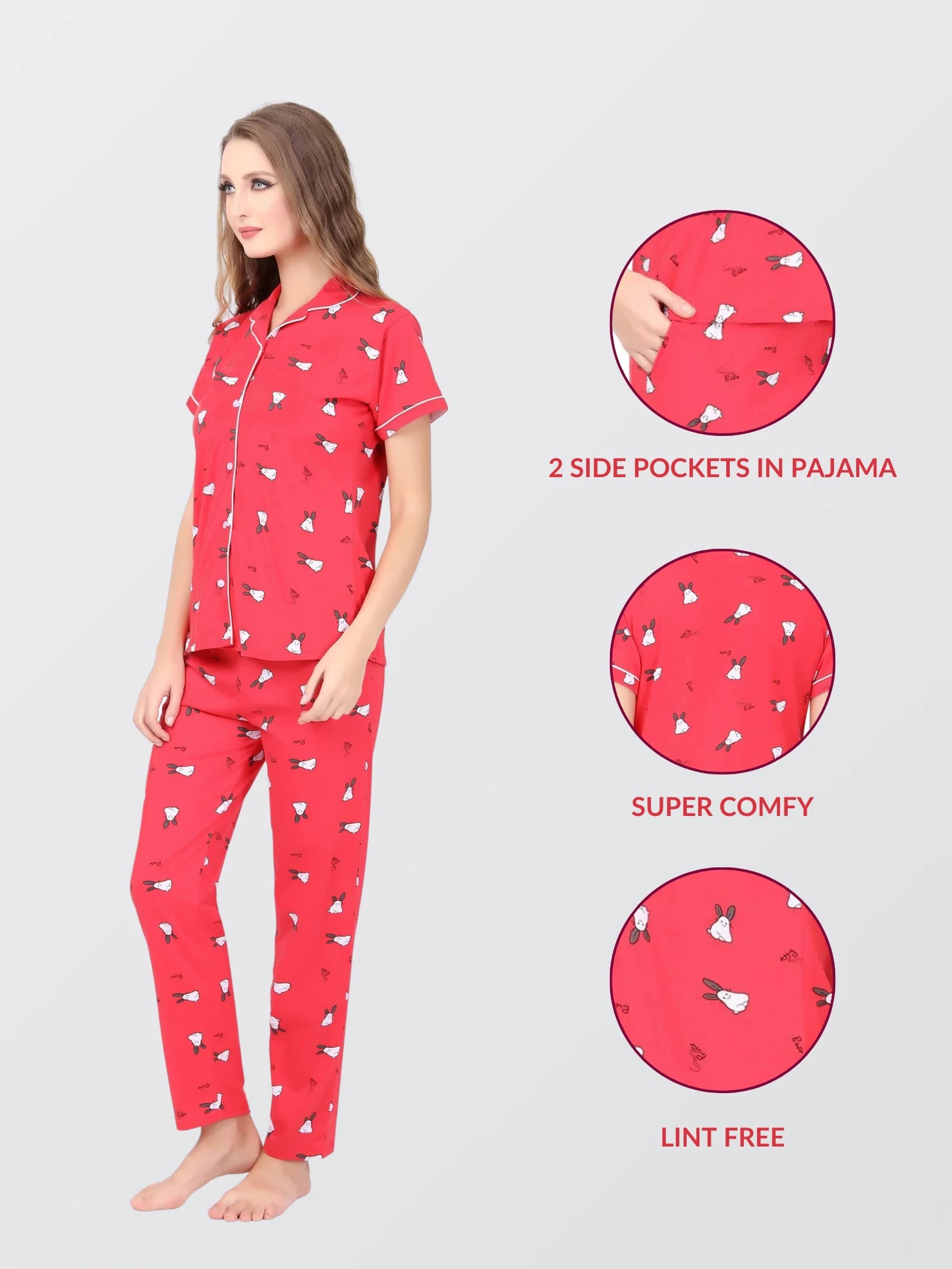 All Day T-Shirt And Pyjama Set