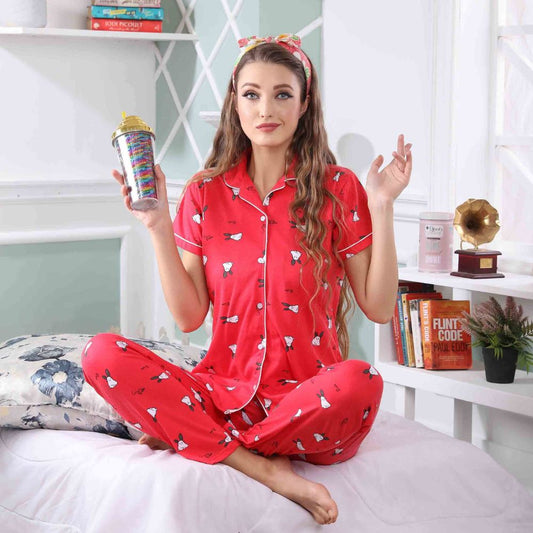 All Day T-Shirt And Pyjama Set