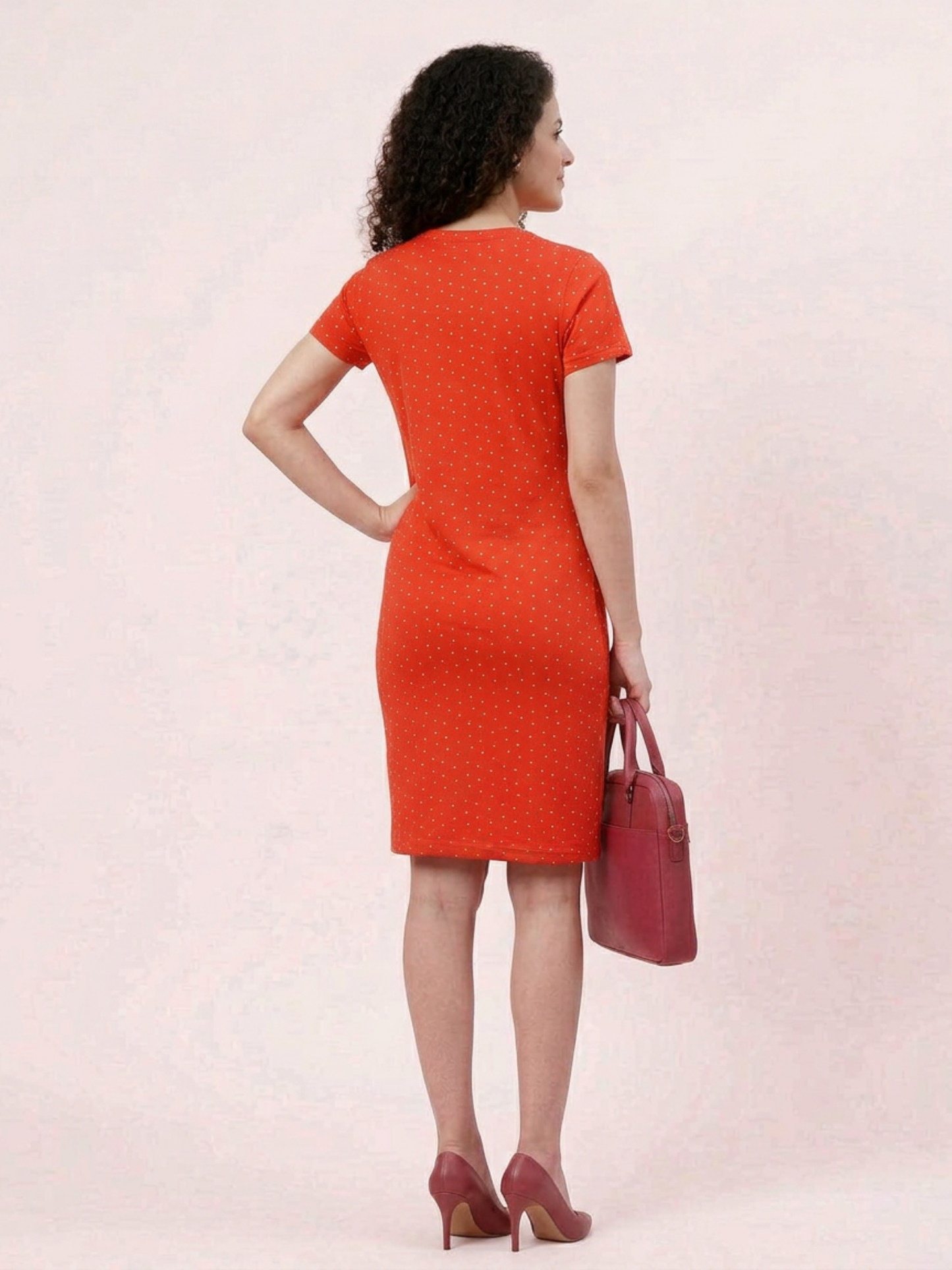 Women Dark Orange All Day T-shirt