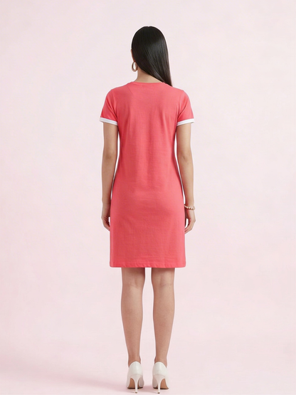 Women Pink All Day T-shirt