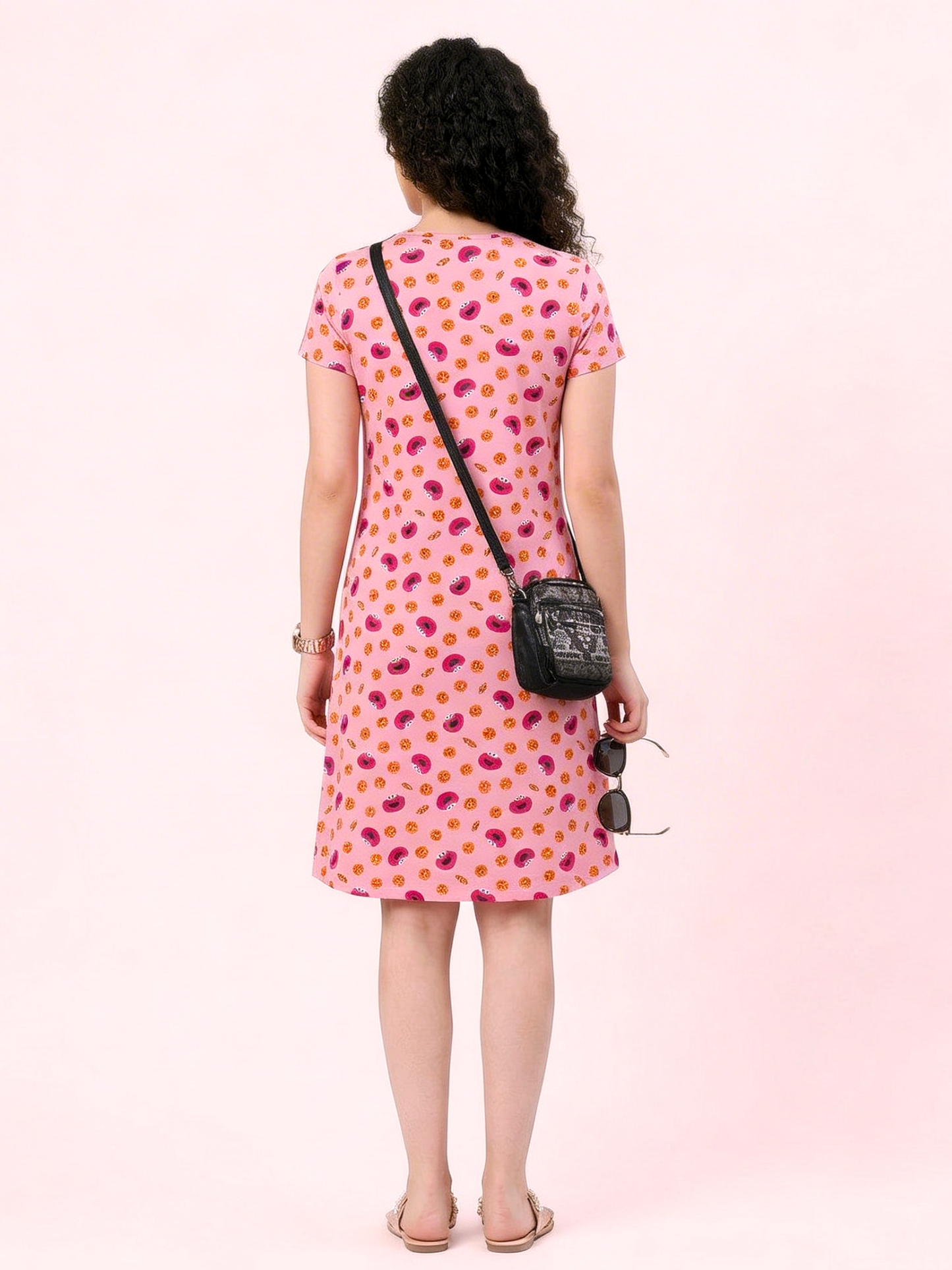 Women Pink All Day T-shirt