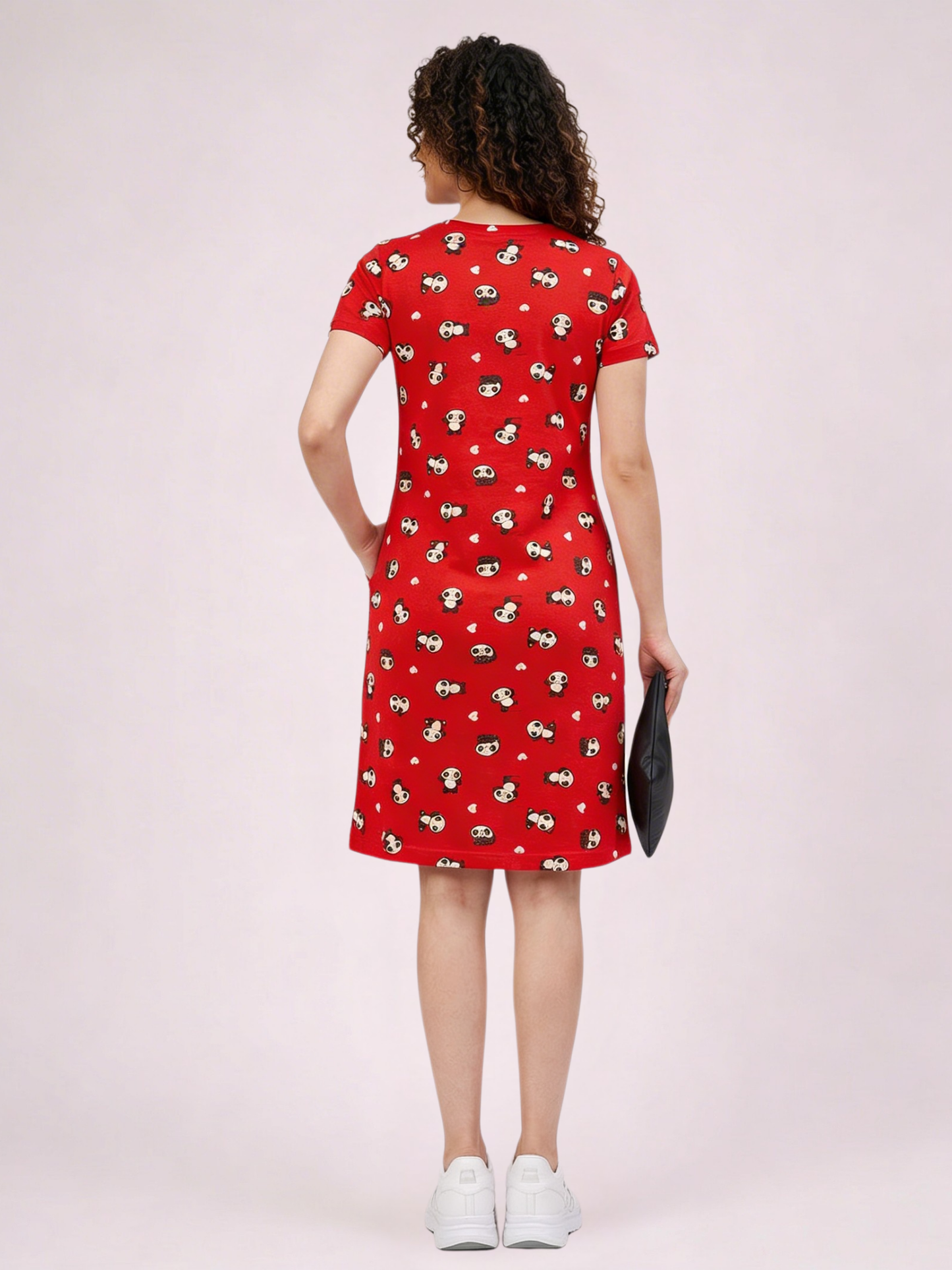 Women Red All Day T-shirt
