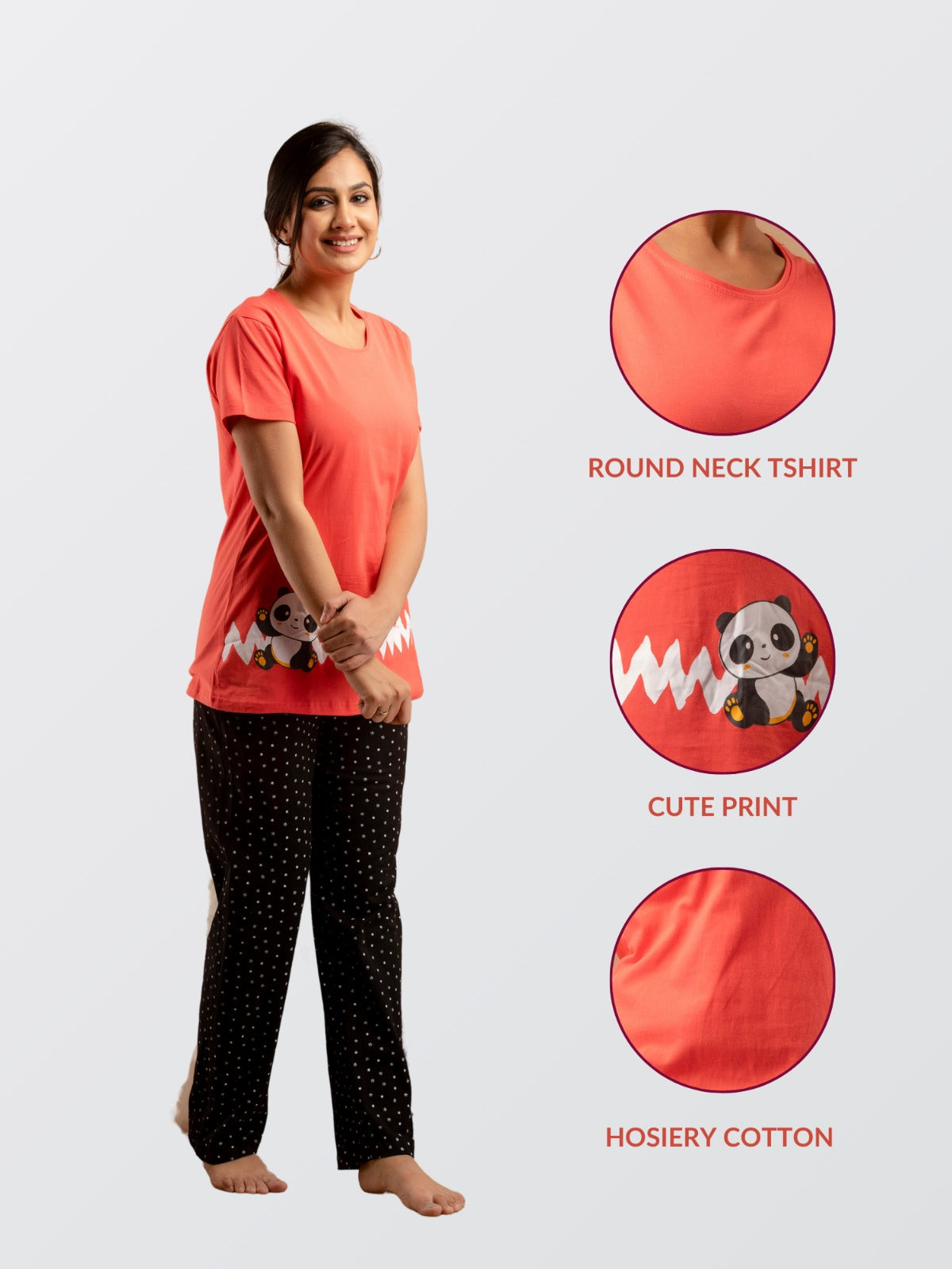 All Day T-Shirt And Pyjama Set