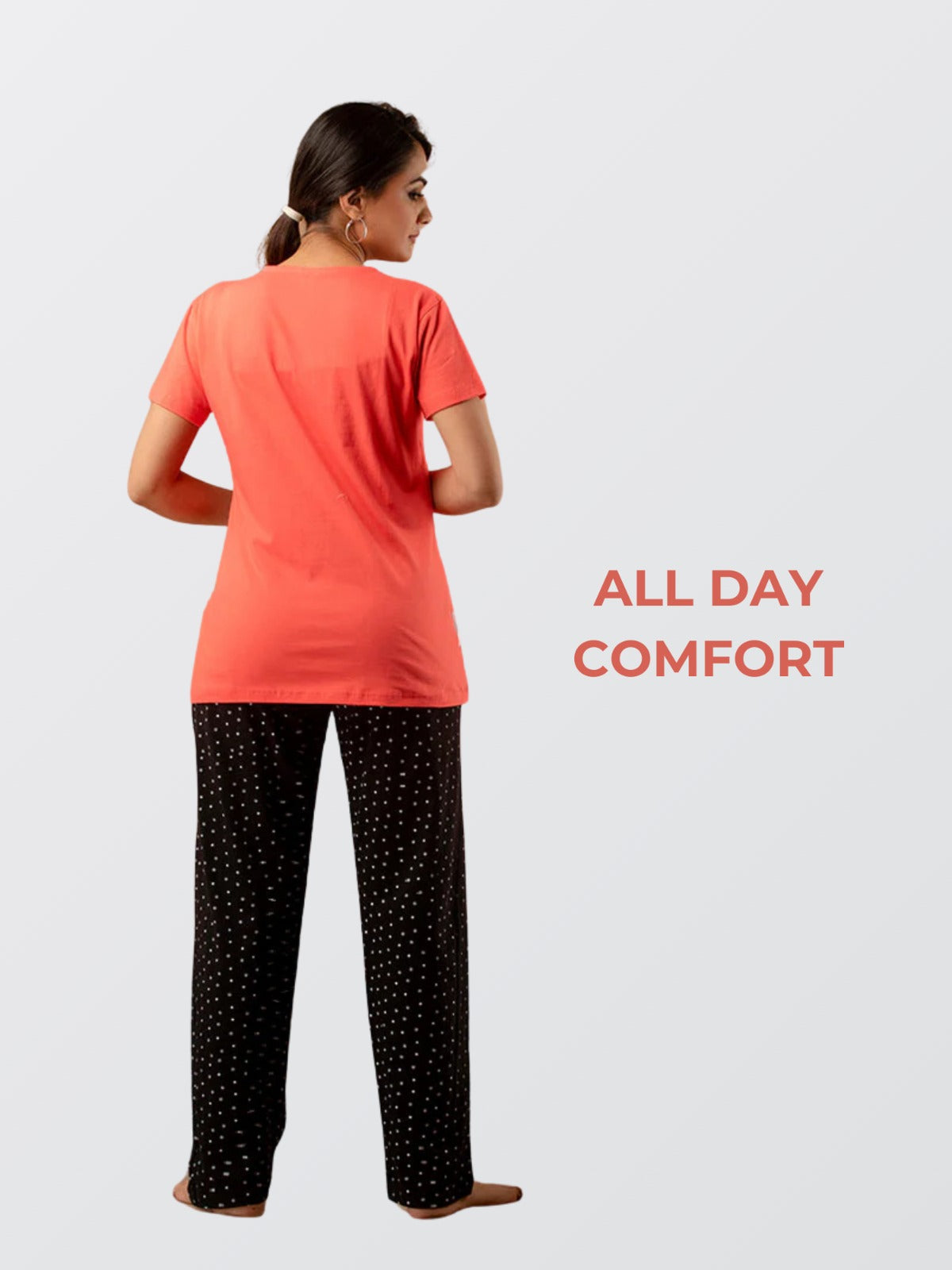 All Day T-Shirt And Pyjama Set
