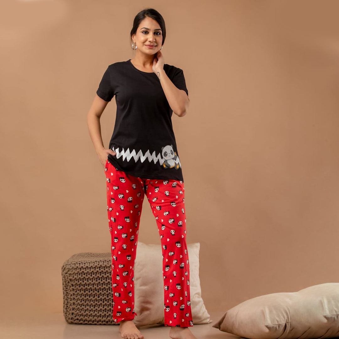 All Day T-Shirt And Pyjama Set