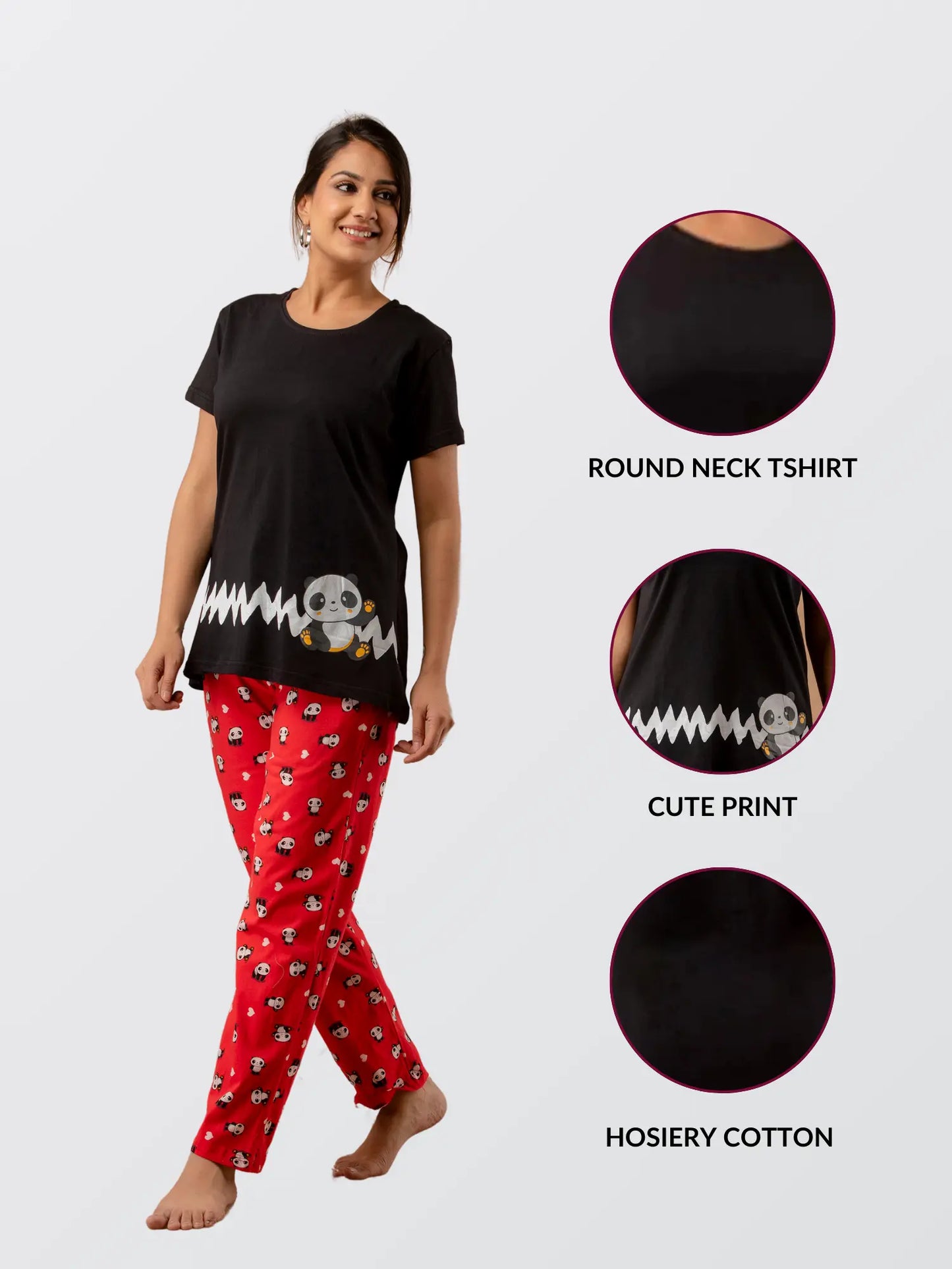 All Day T-Shirt And Pyjama Set