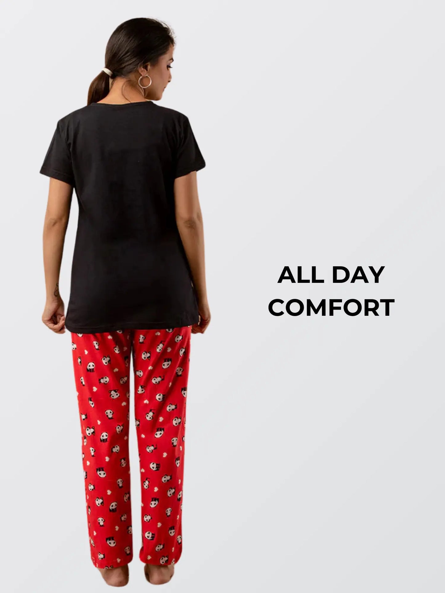 All Day T-Shirt And Pyjama Set