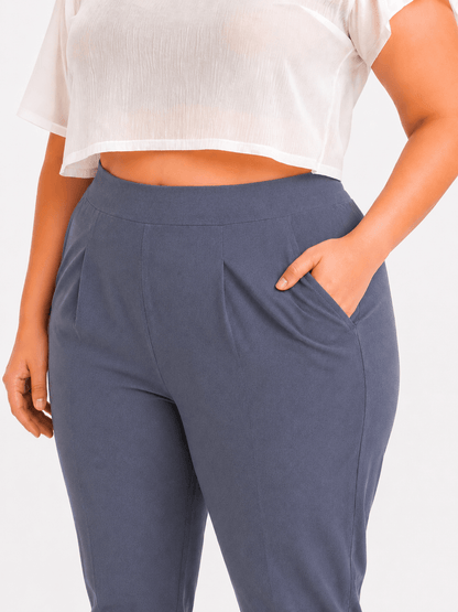 Women’s Grey Cotton Pants