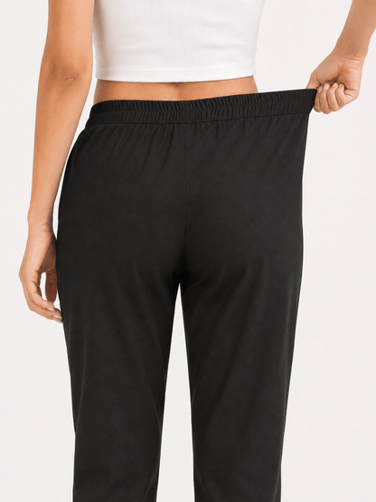 Women’s Black Cotton Pants
