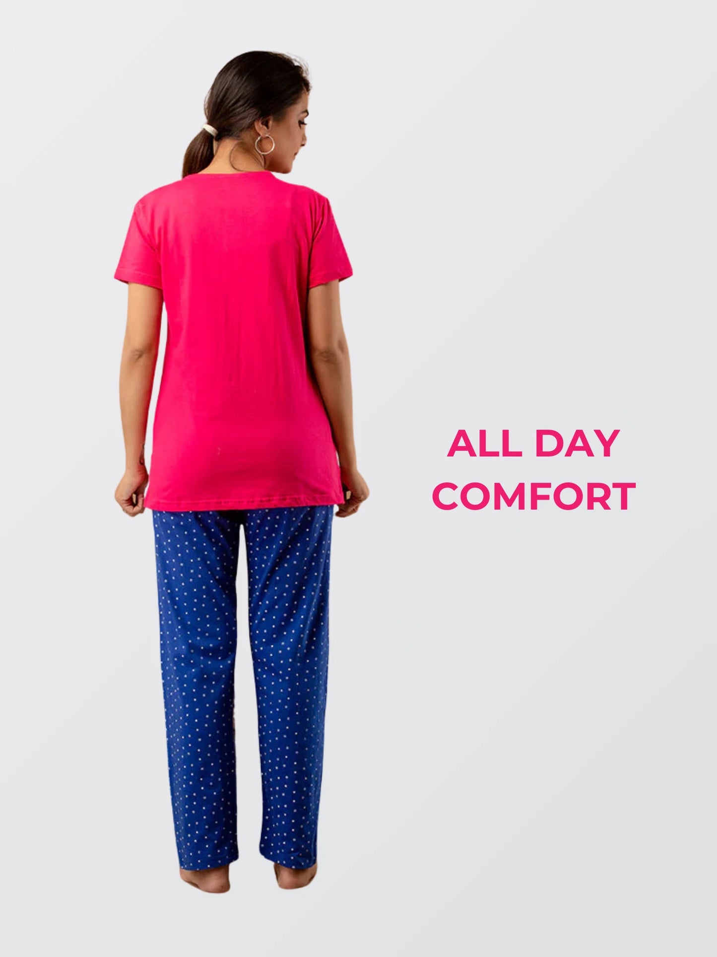 All Day T-Shirt And Pyjama Set