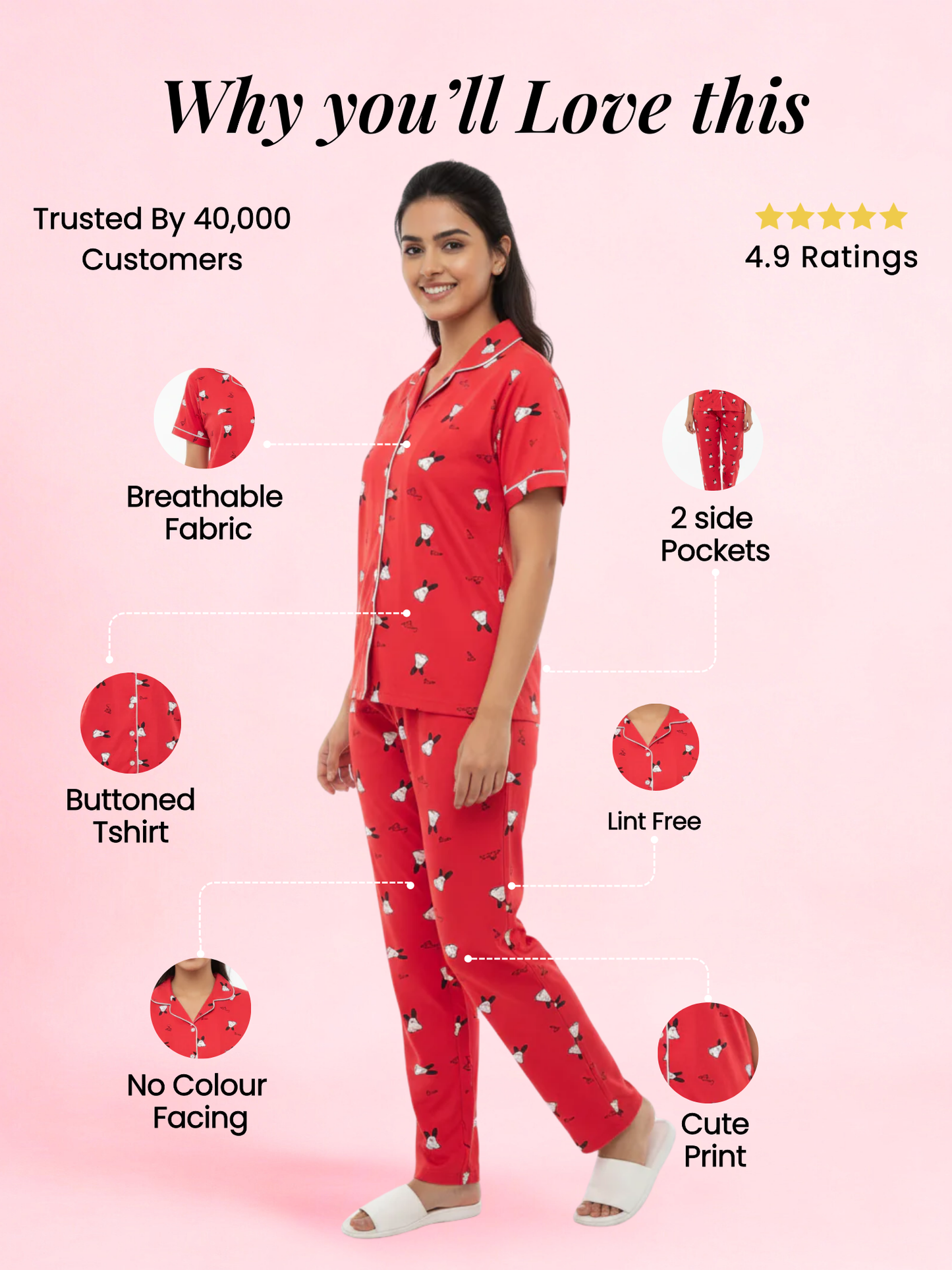 Women's Button-Down 2-Piece All Day Suits